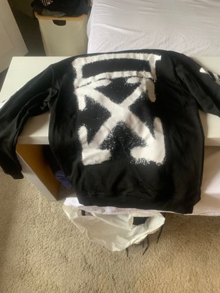 Felpa Off-White nera