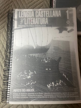 Libro de lengua castella y literatura 1 bach