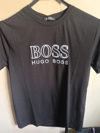Camiseta Hugo Boss Negra  Talla S/M/L