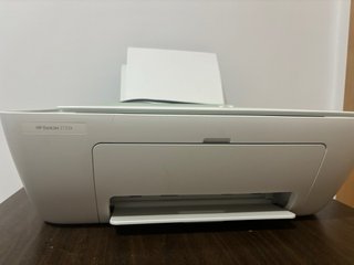 Impresora HP Verde y Blanca