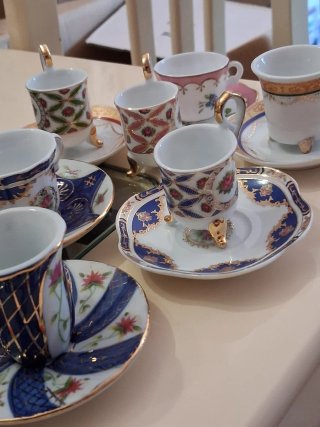 Tazzine da collezione in miniatura