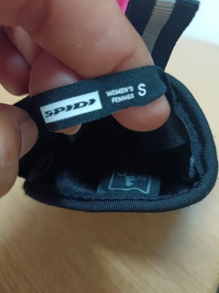 Guantes SPIDI Moto Negro y Rosa