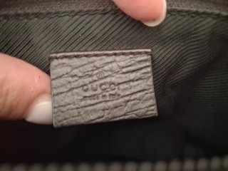 Pochette Gucci GG Canvas Beige