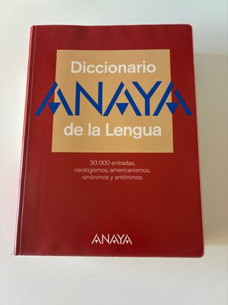 Diccionario Anaya de la lengua
