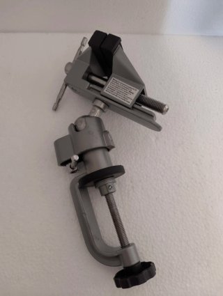 Morsa da banco piccola per fai da te