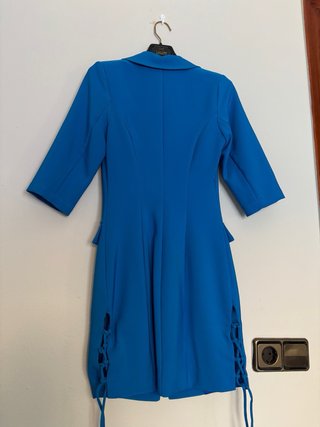 Vestido azul Carher talla XS, nuevo con etiqueta