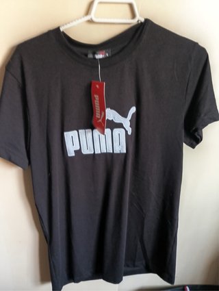 Camiseta Puma Negra Talla S/M/L