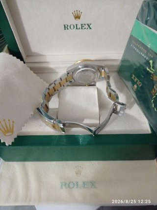 Reloj Rolex Submariner Azul y Dorado