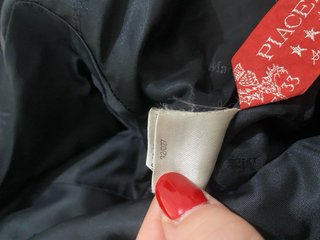 Max Mara cappotto lana nero taglia M/L