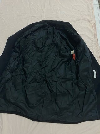 Max Mara cappotto lana nero taglia M/L