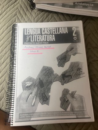 Libro de lengua castellana y literatura 2 bach
