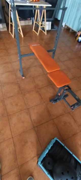 Banco de pesas Sport Life + 30 mancuernas kg
