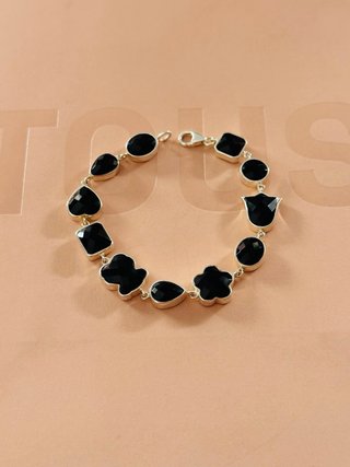 Pulsera Tous Onix Plata