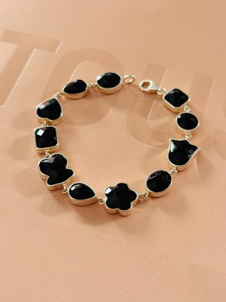 Pulsera Tous Onix Plata