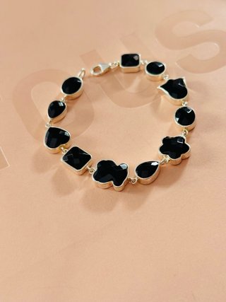 Pulsera Tous Onix Plata