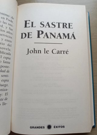Libro El sastre de Panamá