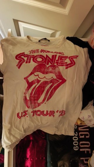 Camiseta Rolling Stones U.S. Tour '73