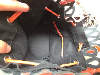 Bolso DKNY Naranja Piel Calada