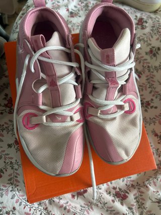 Zapatillas Baloncesto Nike Mujer Rosa/Blanco