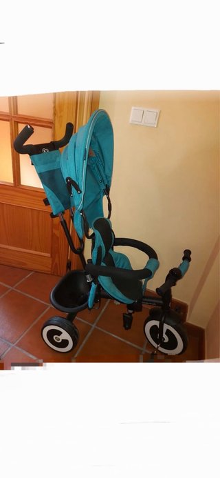 Triciclo bebé 1-3 años turquesa