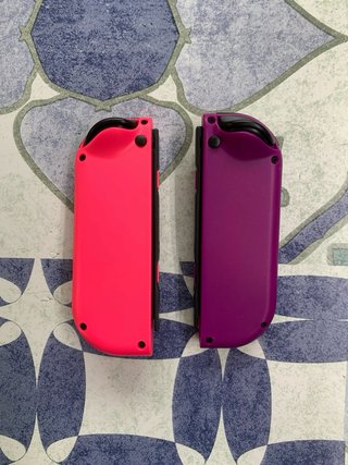 Coppia di Joycons Nintendo Switch Viola Rosa Disney
