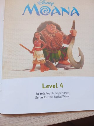 LEVEL 4 Disney Kids Readers Moana Pack
