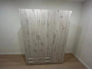 Armario blanco 4 puertas