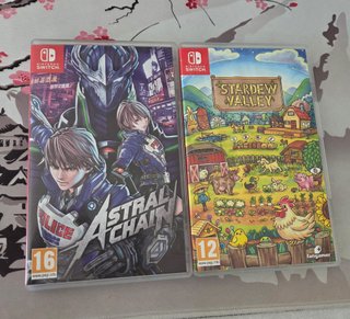 Astral Chain y Stardew Valley para switch