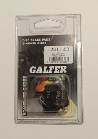 2 Juegos de pastillas de freno Galfer FD281 G1053