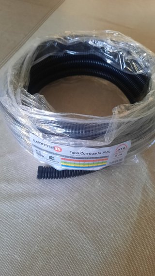 Tubo Corrugado PVC Ø16mm 5m