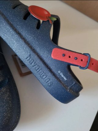 Havaianas Bambina 33/34 Blu Scintillante