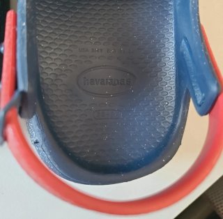 Havaianas Bambina 33/34 Blu Scintillante