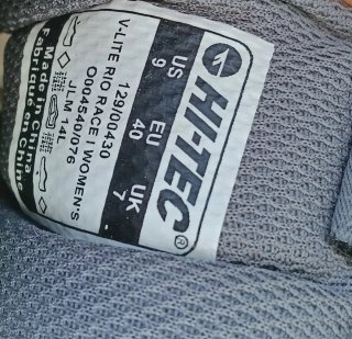 Scarpe donna HI-TEC viola e grigio