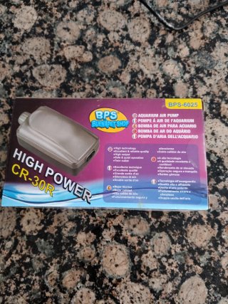 Bomba de aire para acuario BPS CR-30R