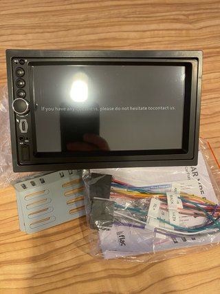 Radio Coche Bluetooth 2 DIN con CarPlay y Android