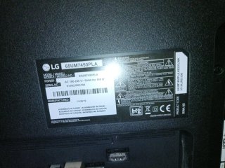 TV LG 65 65UM7450PLA pantalla rota