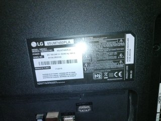 TV LG 65 65UM7450PLA pantalla rota