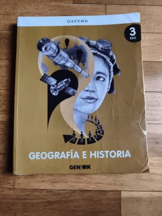 Libro de texto de geografía. 9780190547639