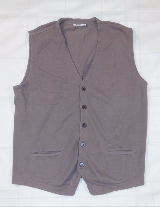 Gilet Gran Sasso Uomo Tg.52 Marrone