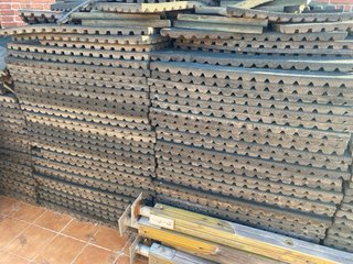 Suelo de caucho granulado 1mx1m