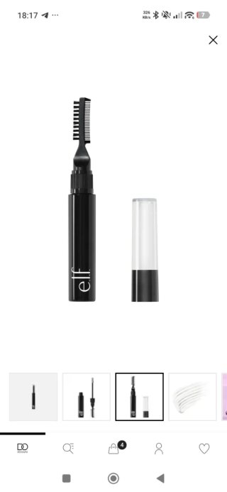 e.l.f. Curler Ciglia Nero