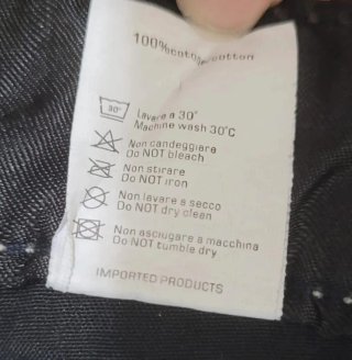 Jeans vintage biker multitasche