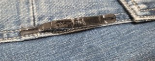 Jeans vintage biker multitasche
