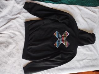 Sudadera Negra Blue Banana