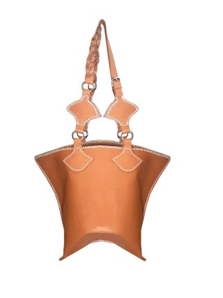 Bolso de cuero genuino