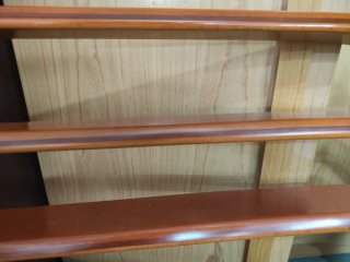 Cabezal cama madera  de cerezo para cama de 135cm