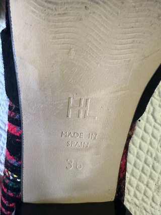 Zapatos de cuadros talla 36. Hannibal Laguna