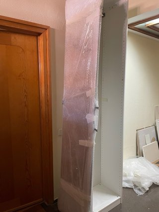 Armario PAX IKEA Blanco con puerta de espejo