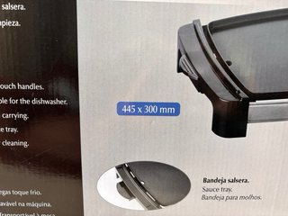 Plancha Eléctrica Jata 2000W