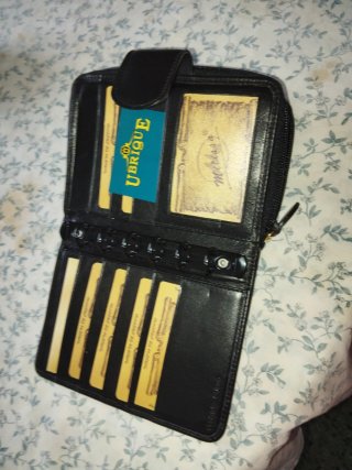 Cartera Ubrique Cuero Negra